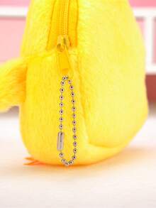 Cute Cartoon Little Yellow Chicken Coin Purse - Yellow - View 3