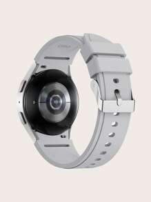 1 dây đeo đồng hồ silicon trơn tương thích với Samsung Galaxy Watch5/4 - Xám - Xem 2