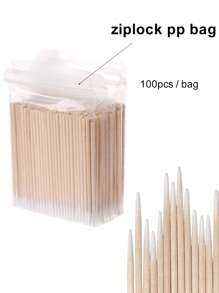 500 miếng gạc trang điểm mặt dùng một lần - Màu vàng - Xem 5