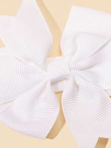 3 件套可爱简约婴儿头带，带蝴蝶结设计 - 彩色 - 查看 3