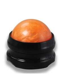 Facial Massage Roller,1Pc Handheld Roller Massage Ball Portable Reusable Skin Care Tool For Home & Travel - Orange - View 1