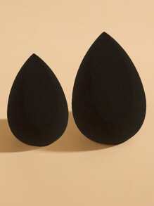 Dry Wet Use Beauty Egg Makeup Sponge Set,2pcs Soft To Touch Makeup Sponge Suitable For All Skin Types,Makeup,Cheap,Room Decor,Vanity,Travel,Bedroom,Makeup Accessories,Puff,Makeup Blender,Powder Puff,Makeup Sponge - Black - View 8