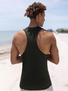 Manfinity Homme Áo thun & Áo lót Nam Nút màu trơn Giải trí - màu đen - Xem 5