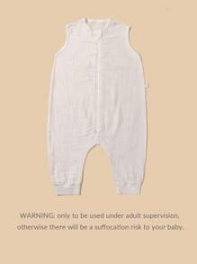 1pc Baby Sleeping Bag - White - View 5