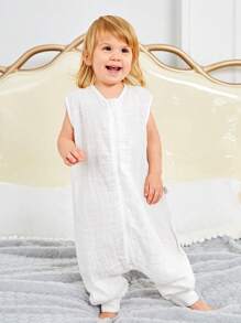 1pc Baby Sleeping Bag - White - View 8