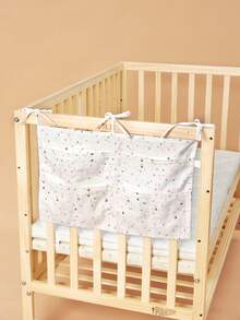 1入組嬰兒星星圖案壁掛式收納袋