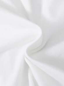 SHEIN 男童休閒運動街頭風寬鬆百搭美國國旗和字母圖案落肩袖T恤適用於假期,獨立日,夏天和秋天 - 彩色 - 查看 3