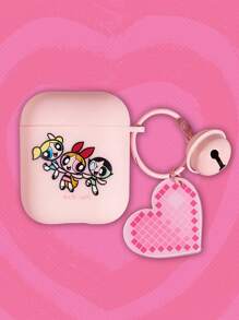 The Powerpuff Girls | ROMWE Tai nghe - Hồng - Xem 1