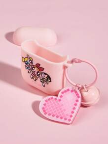 The Powerpuff Girls | ROMWE Tai nghe - Hồng - Xem 3