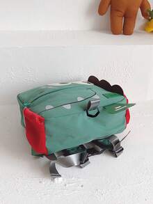 Ba lô trẻ em Hoạt hình - màu xanh lá - Xem 3