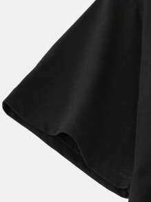 Männer T-Shirt mit Buchstaben Grafik,