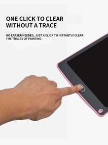 6.5 Inch Color Handwriting Tablet Drawing Tablet - Pink - View 3