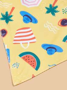 1pc Cartoon Graphic Pet Bandana - Multicolor - View 5