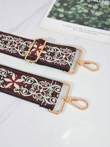 Dây đeo túi họa tiết cổ điển 5Cm Dây đeo có thể điều chỉnh Dây đeo vai phù hợp - Nhiều màu - Xem 4