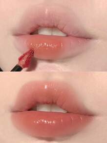 不掉色唇彩奶瓶設計滋潤持久液體唇膏