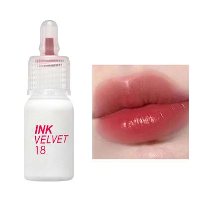 水光澤度唇釉,奶瓶設計不褪色保濕持久液體口紅輕便質感紋理唇釉