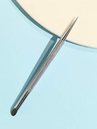 專業雙頭指甲死皮推手,不銹鋼表皮推和湯匙指甲清潔