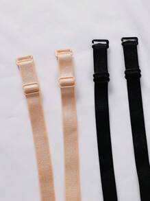 2 pares unicolor Tira bandolera - Multicolor - Ver 5