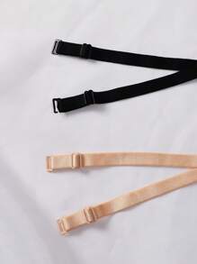 2 pares unicolor Tira bandolera - Multicolor - Ver 6