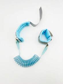 1pc 360° Rotatable Head Traction Rope Child Protection Anti-Lost Wristband - Baby Blue - View 4