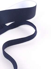 Jockstrap sexy de ropa interior para hombres con cinta de contraste sólida - Azul Marino - Ver 3