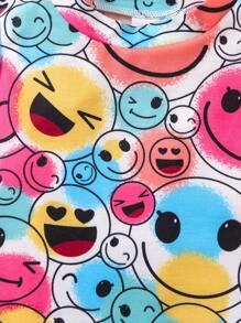 Toddler Girls Cartoon Graphic Tank Top - Multicolor - View 5