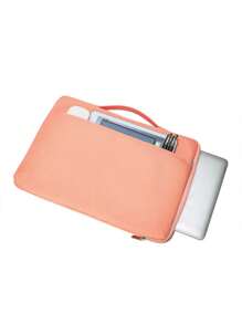 1入組大容量電腦包 - 粉色 - 查看 3