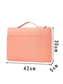 1入組大容量電腦包 - 粉色 - 查看 6