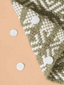 SHEIN 90chiếc 10mm Mạnh Mẽ Tự Dính Móc & Vòng Chấm Bi Lưng Dính Nylon Đồng Xu Cho Thảm/Thảm/Trang Trí Treo Tường/Dụng Cụ Treo - trắng - Xem 8