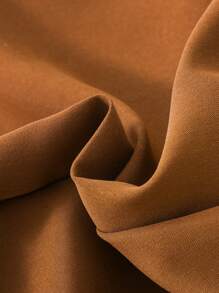 SHEIN Boys Letter Graphic Elastic Waist Shorts - Brown - View 7