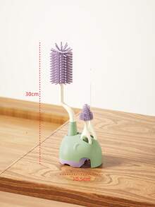 4入組矽膠嬰兒洗瓶刷套裝