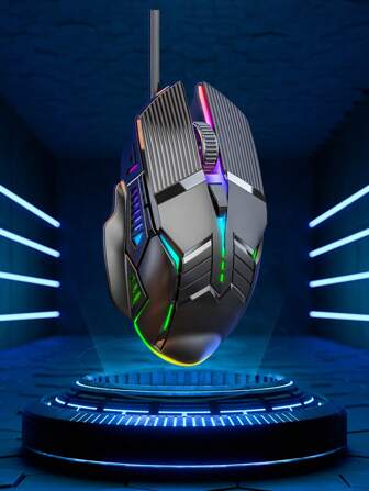 1pc Glowing Wired Gaming Mouse