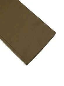 Manfinity LEGND Men Zipper Pocket Side Drawstring Waist Pants - Brown - View 7