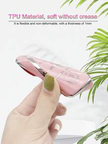 1 set Funda de llave de coche & conejo colgante & Llavero compatible con KIA - Rosa - Ver 6