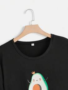 Plus Bộ PJ in hình trái cây / Bộ Pyjama - Nhiều màu - Xem 4