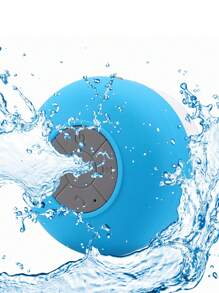 Loa không dây chống nước di động 1 cái - Màu xanh nhạt - Xem 2