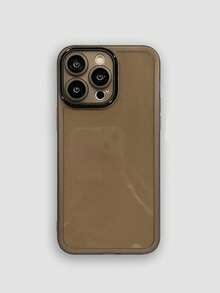 Vỏ điện thoại trơn - màu đen - Xem 3