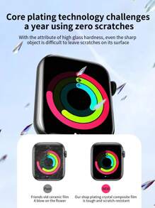 3pcs Ceramic Soft Screen Protector Films, Compatible With Apple Watch (7th-9th Gen), Watch (4th-6th Gen, SE2), Watch (1st-3rd Gen), Watch (Ultra 1st-2nd Gen) 38/42/40/44/45/49mm Models Gift For Birthday, Family, Friends Watch Screen Protector, Watch Cover, Watch Accessories Waterproof Shockproof Anti-Fall Anti-Fall Scratch Resistant Anti-Fingerprint Full Cover