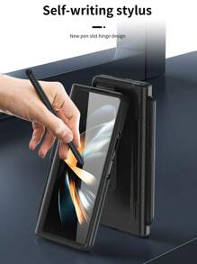 Vỏ điện thoại có thể gập lại với giá đỡ vô hình - màu đen - Xem 8