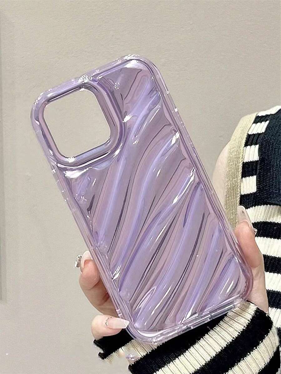 Funda para móvil con textura - Morado - Ver 1