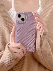 Funda para móvil con textura - Morado - Ver 2