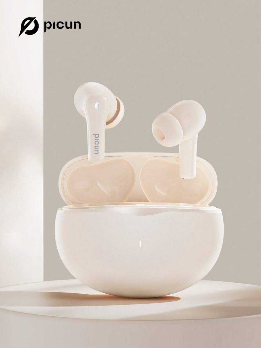 Picun Active Noise Cancellation In-Ear (Insert) Active Noise Cancellation Environmental Noise Cancellation Wireless Earbuds