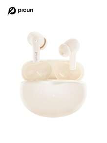 Picun Active Noise Cancellation In-Ear (Insert) Active Noise Cancellation Environmental Noise Cancellation Wireless Earbuds - Khaki - View 3