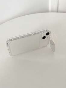 Vỏ điện thoại trơn có gương gập - Trong sáng - Xem 6