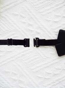 PINCOOL 1 cái nơ trang trí cổ áo thú cưng cho chó và mèo ngoài trời - màu đen - Xem 4