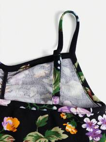SHEIN 女大童印花吊帶上衣 - 彩色 - 查看 3