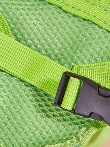 1pc Tortoise Design Pet Bag, Cute Green Polyester Pet Bag For Pet - Green - View 4