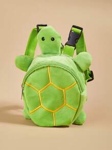 1pc Tortoise Design Pet Bag, Cute Green Polyester Pet Bag For Pet - Green - View 6