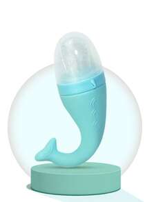 Bebé Mordedor de silicona - Verde - Ver 2