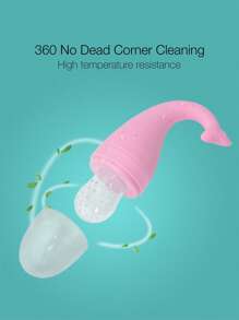 Bebé Mordedor de silicona - Rosa - Ver 5